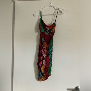 Multicolor Short Dress